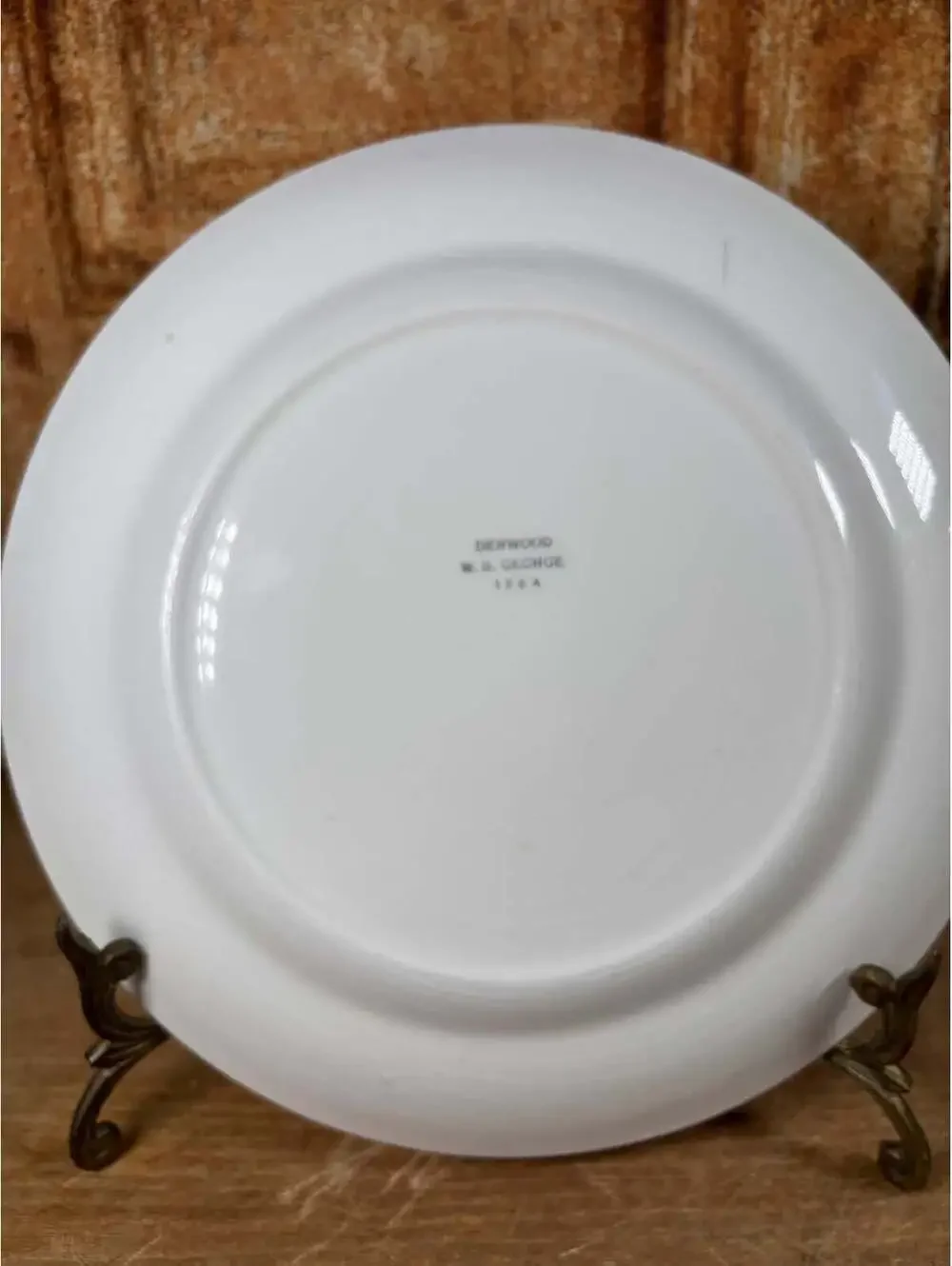 W.S. George Bluebird Plate